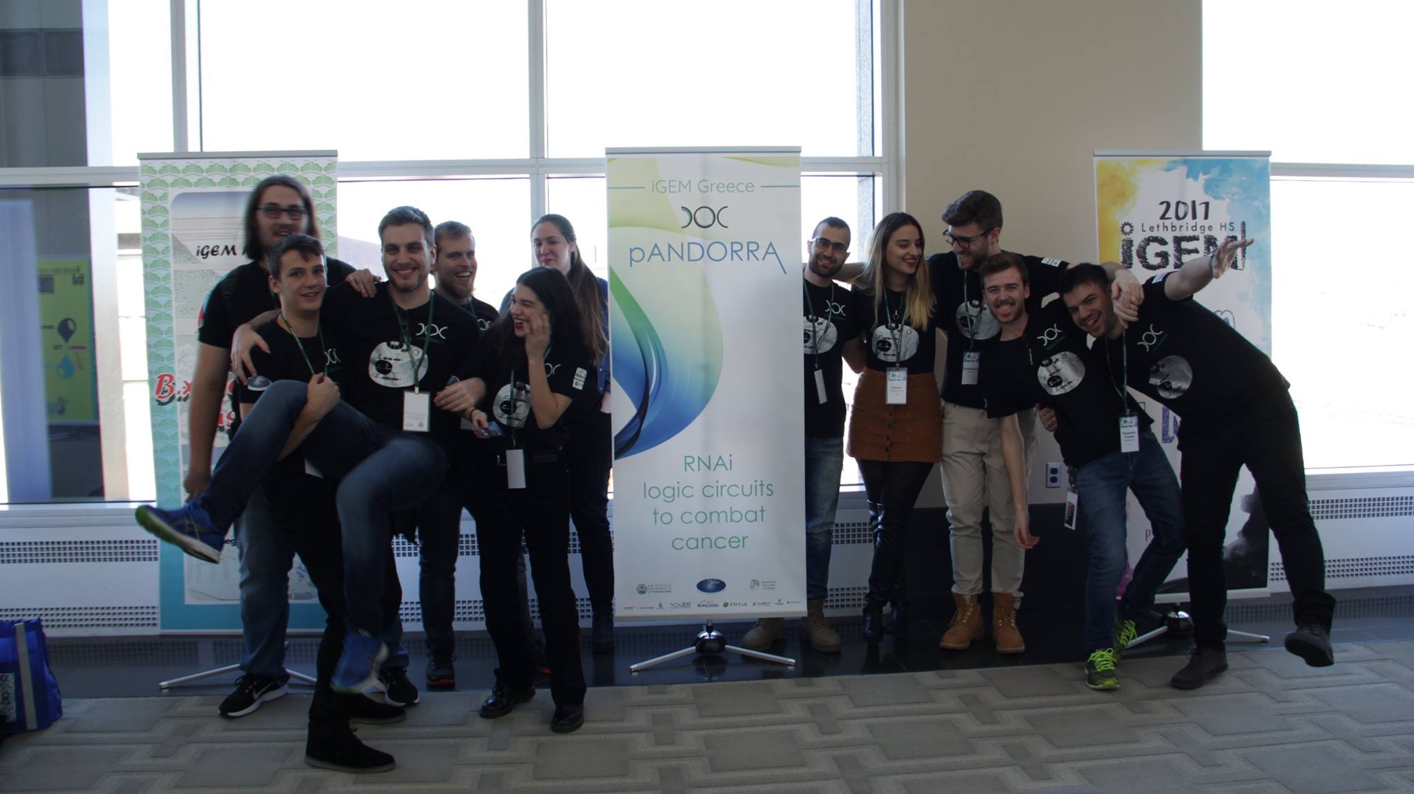 iGEM Greece at the Jamboree