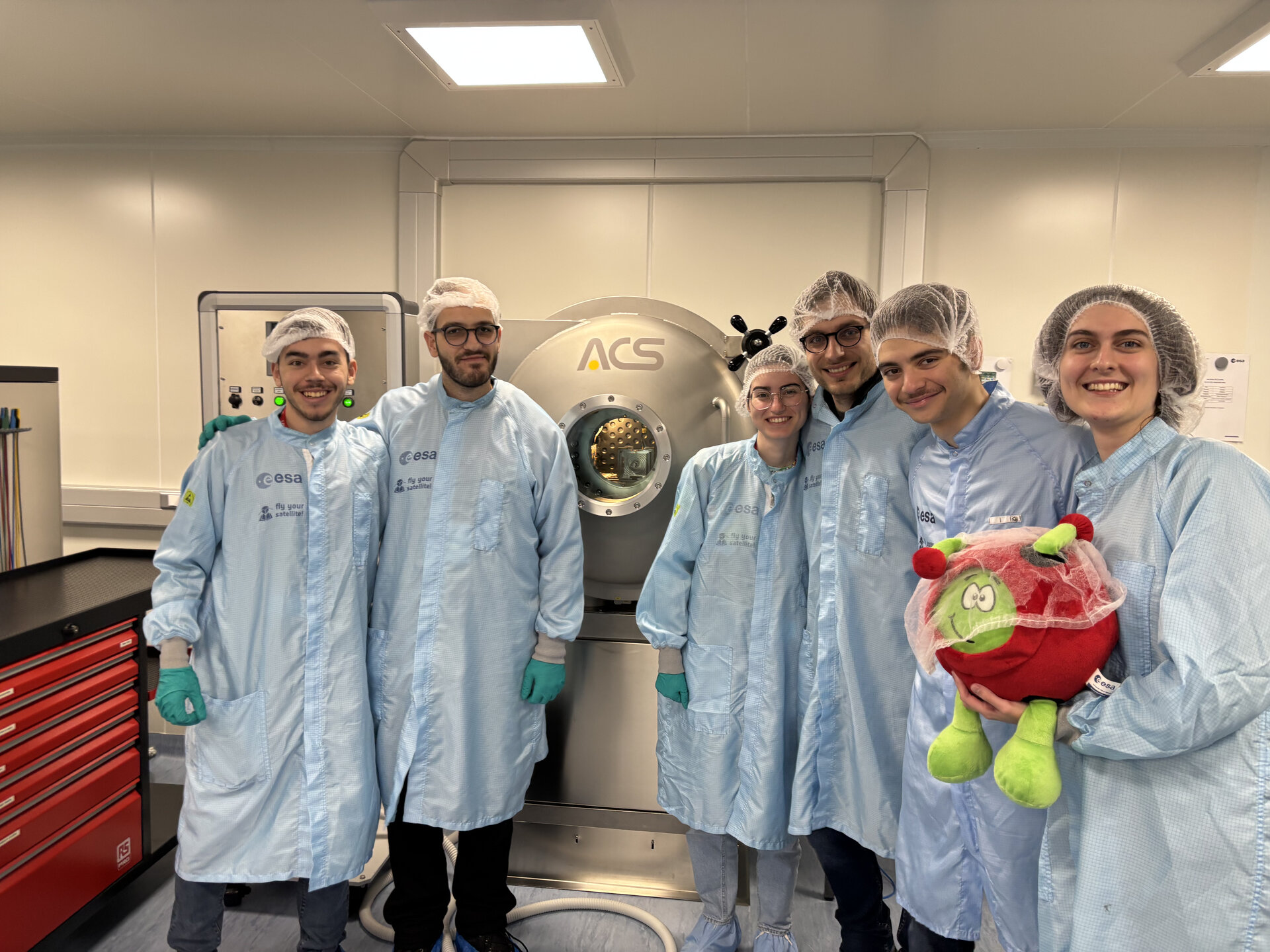 AcubeSAT thermal-vacuum test